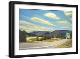 Noonlight in Vermont-David Arsenault-Framed Giclee Print