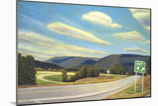 Noonlight in Vermont-David Arsenault-Mounted Giclee Print