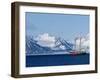 Noordelicht at Anchor Off the West Coast of Spitsbergen-William Gray-Framed Photographic Print