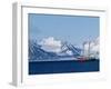 Noordelicht at Anchor Off the West Coast of Spitsbergen-William Gray-Framed Photographic Print