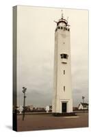 Noordwijk Lighthouse-benkrut-Stretched Canvas