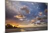 Noosa Beach and the Tasman Sea at Sunset, Noosa Heads, Queensland, Australia.-Cahir Davitt-Mounted Photographic Print