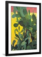 Nopal Cactus in Teotihuacan, 2001-Pedro Diego Alvarado-Framed Giclee Print