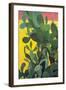 Nopal Cactus in Teotihuacan, 2001-Pedro Diego Alvarado-Framed Giclee Print