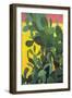 Nopal Cactus in Teotihuacan, 2001-Pedro Diego Alvarado-Framed Premium Giclee Print