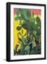 Nopal Cactus in Teotihuacan, 2001-Pedro Diego Alvarado-Framed Premium Giclee Print