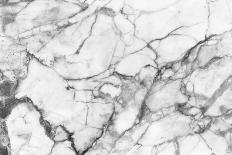 White Marble Texture, Detailed Structure of Marble in Natural Patterned for Background and Design.-noppadon sangpeam-Stretched Canvas