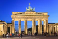 Brandenburg Gate of Berlin Germany-noppasin wongchum-Photographic Print