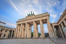 Brandenburg Gate of Berlin Germany-noppasin wongchum-Photographic Print