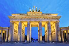 Brandenburg Gate of Berlin Germany-noppasin wongchum-Photographic Print