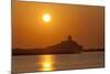 Nora Sunrise over Harbour, Near Pula, Cagliari Province, Sardinia, Italy, Mediterranean, Europe-John Miller-Mounted Photographic Print