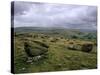 Norber Erratics Near Austwick, Yorkshire Dales National Park, Yorkshire, England, UK-Patrick Dieudonne-Stretched Canvas