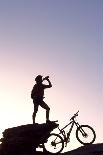 Mountain Biker, Grindelwald, Bernese Oberland, Switzerland (Mr)-Norbert Eisele-Hein-Photographic Print