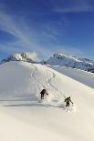 Snowshoeing, Hemmersuppenalm, Reit Im Winkl, Bavaria, Germany (Mr)-Norbert Eisele-Hein-Photographic Print