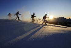 Skiing, Tristkopf, Kelchsau, Tyrol, Austria (Mr)-Norbert Eisele-Hein-Photographic Print