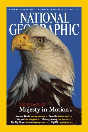 Cover of the July, 2002 National Geographic Magazine