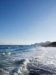 Blue Sky above Sea with Some Waves-Norbert Schaefer-Photographic Print