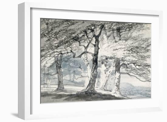 Norbury Park, Surrey-J. M. W. Turner-Framed Giclee Print