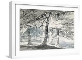 Norbury Park, Surrey-J. M. W. Turner-Framed Giclee Print
