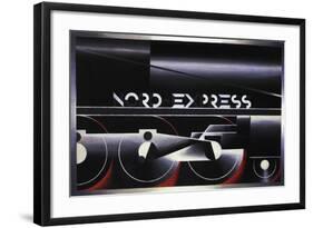 Nord Express-Vintage Apple Collection-Framed Giclee Print