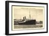 Norddeutscher Lloyd Bremen, Dampfer Berlin Vor Algier-null-Framed Giclee Print