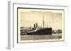 Norddeutscher Lloyd Bremen, Dampfer Berlin Vor Algier-null-Framed Giclee Print