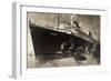 Norddeutscher Lloyd Bremen, Dampfer Bremen,Schlepper-null-Framed Giclee Print