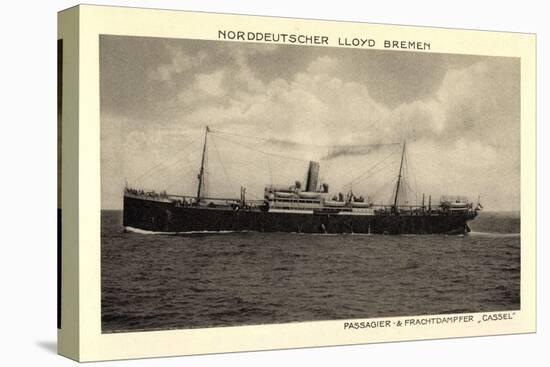 Norddeutscher Lloyd Bremen, Dampfer Cassel-null-Stretched Canvas