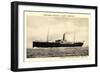 Norddeutscher Lloyd Bremen, Dampfer Chemnitz-null-Framed Giclee Print