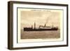 Norddeutscher Lloyd Bremen, Dampfer Coburg-null-Framed Giclee Print