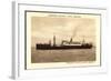 Norddeutscher Lloyd Bremen, Dampfer Coburg-null-Framed Giclee Print