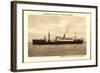 Norddeutscher Lloyd Bremen, Dampfer Coburg-null-Framed Giclee Print