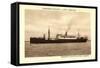 Norddeutscher Lloyd Bremen, Dampfer Coburg-null-Framed Stretched Canvas