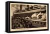 Norddeutscher Lloyd Bremen, Dampfer Columbus, Bahn-null-Framed Stretched Canvas