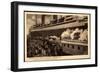 Norddeutscher Lloyd Bremen, Dampfer Columbus, Bahn-null-Framed Giclee Print