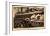 Norddeutscher Lloyd Bremen, Dampfer Columbus, Bahn-null-Framed Giclee Print