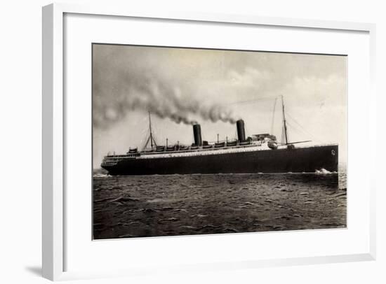 Norddeutscher Lloyd Bremen, Dampfer Columbus-null-Framed Giclee Print