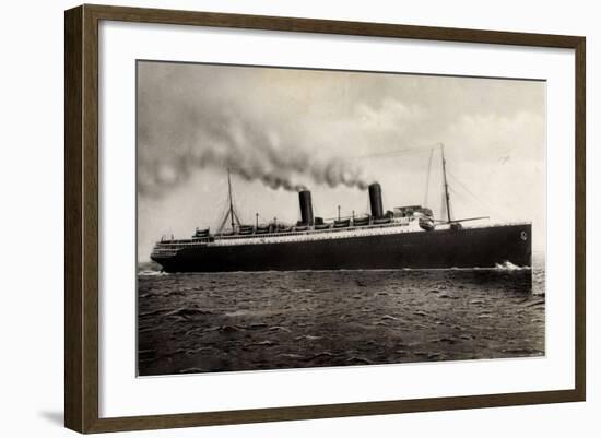 Norddeutscher Lloyd Bremen, Dampfer Columbus-null-Framed Giclee Print