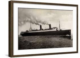 Norddeutscher Lloyd Bremen, Dampfer Columbus-null-Framed Giclee Print