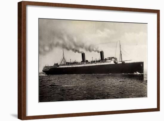 Norddeutscher Lloyd Bremen, Dampfer Columbus-null-Framed Giclee Print