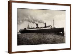 Norddeutscher Lloyd Bremen, Dampfer Columbus-null-Framed Giclee Print