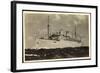 Norddeutscher Lloyd Bremen, Dampfer Der Deutsche-null-Framed Giclee Print