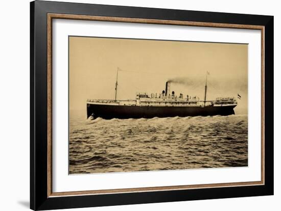 Norddeutscher Lloyd Bremen, Dampfer Derfflinger-null-Framed Giclee Print