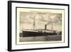 Norddeutscher Lloyd Bremen, Dampfer Derfflinger-null-Framed Giclee Print