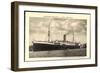 Norddeutscher Lloyd Bremen, Dampfer Derfflinger-null-Framed Giclee Print