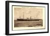 Norddeutscher Lloyd Bremen, Dampfer Elsass-null-Framed Giclee Print