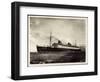 Norddeutscher Lloyd Bremen, Dampfer Europa-null-Framed Giclee Print