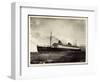 Norddeutscher Lloyd Bremen, Dampfer Europa-null-Framed Giclee Print