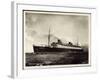 Norddeutscher Lloyd Bremen, Dampfer Europa-null-Framed Giclee Print