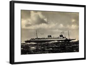 Norddeutscher Lloyd Bremen, Dampfer Europa-null-Framed Giclee Print